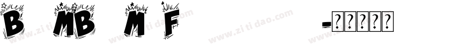 BoumBoum (Free version)字体转换